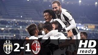 Juventus vs AC Milan 2-1 - All Goals & Extended Highlights - Coppa Italia 25/01/2017 HD