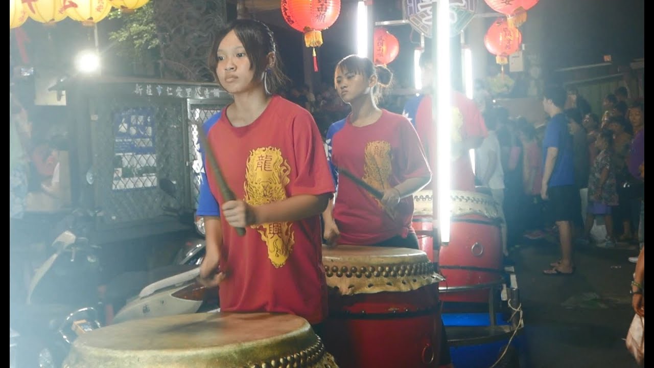 105.6.26新莊幸安宮進香回駕~【少女蜈蚣鼓。龍興會館】