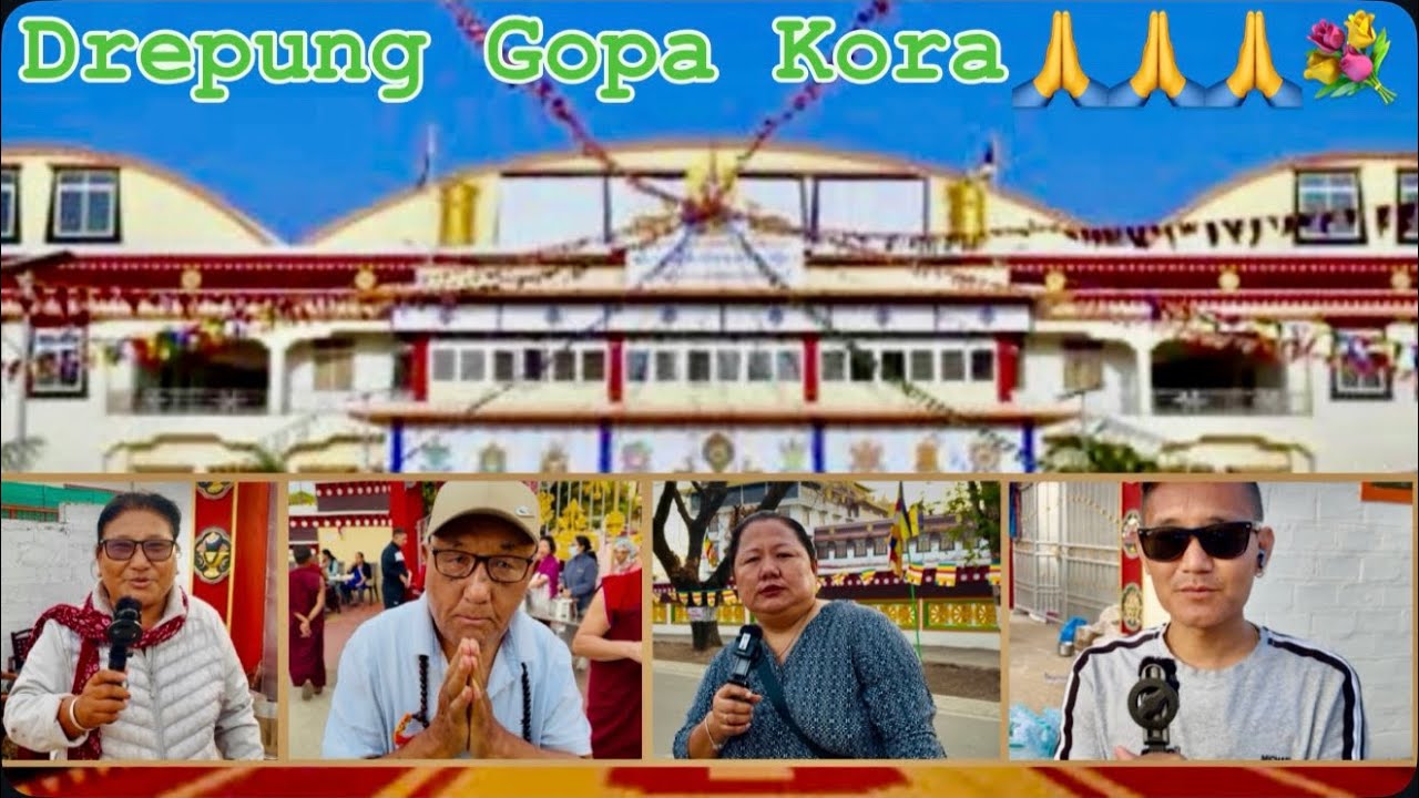 MUNDGOD Drepung Gopa Kora🙏❤️￼🫶✌️💐💐💐💐