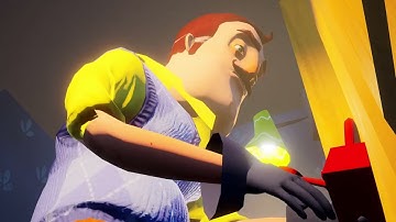 Hello neigHbor act1 how to get red key fast