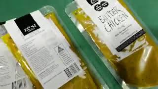 Auto flat surface filled plastic bag C-WRAP labeling machine SKILT