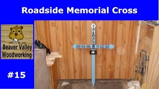 Roadside Memorial Cross #15