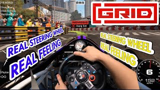 GRID 2019 Gameplay ✫ How breath in cockpit view and Steering wheel G29 logitech