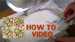 Quilt Tutorial, Mirrored Floral Quilt Sew Along