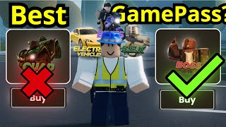 Ranking ALL Gamepasses in Emergency Hamburg (Worst to Best)!