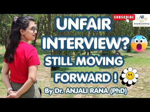 Don't Let One Interview Decide Your Future | Dr. Anjali Rana