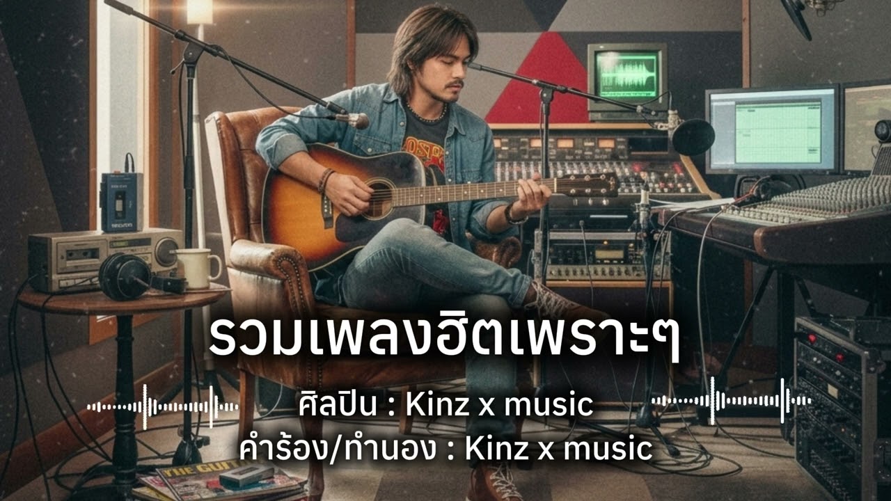 รวมเพลงฮิต เพลงร๊อคยุค90 | เพลงใหม่ - เพลงฮิต | เพลงฟังเพลิน 2026 | Kinz x Music Official Audio 