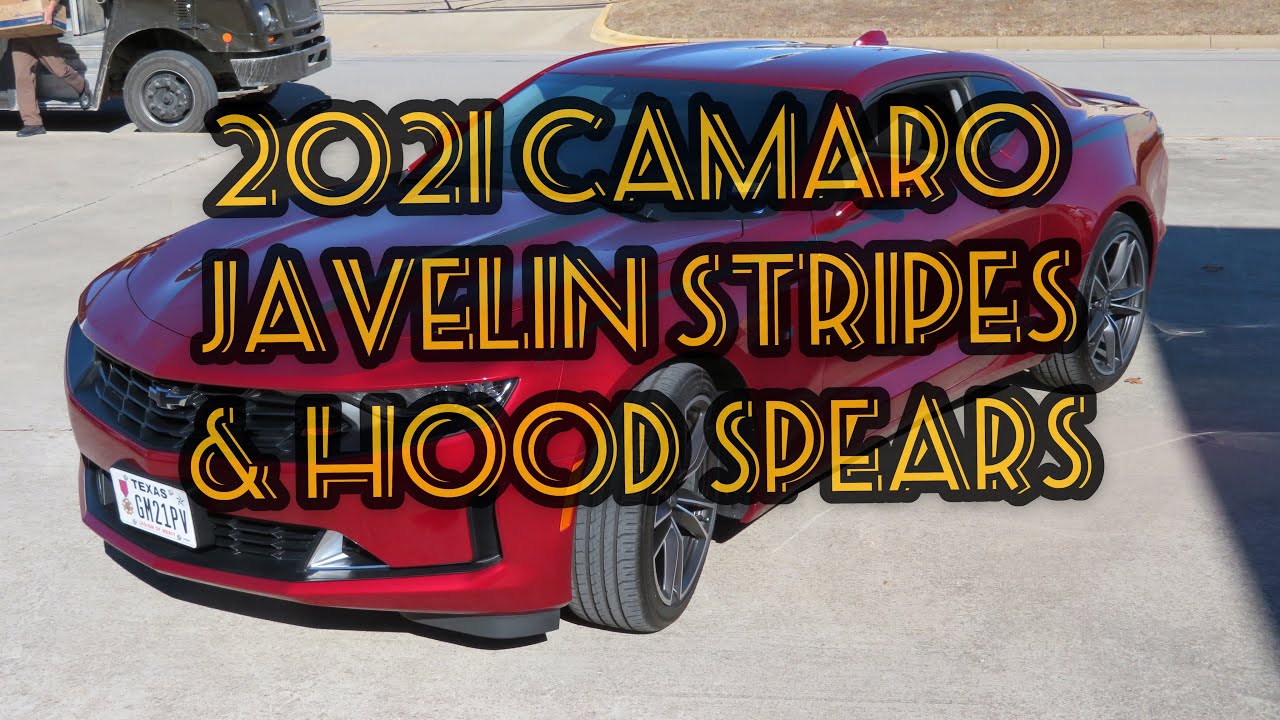 2021 Camaro Javelin Stripes & Hood Spears