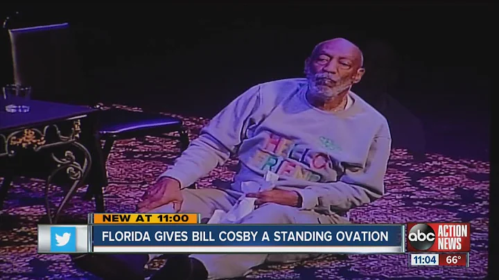 Florida gives Bill Cosby standing ovation