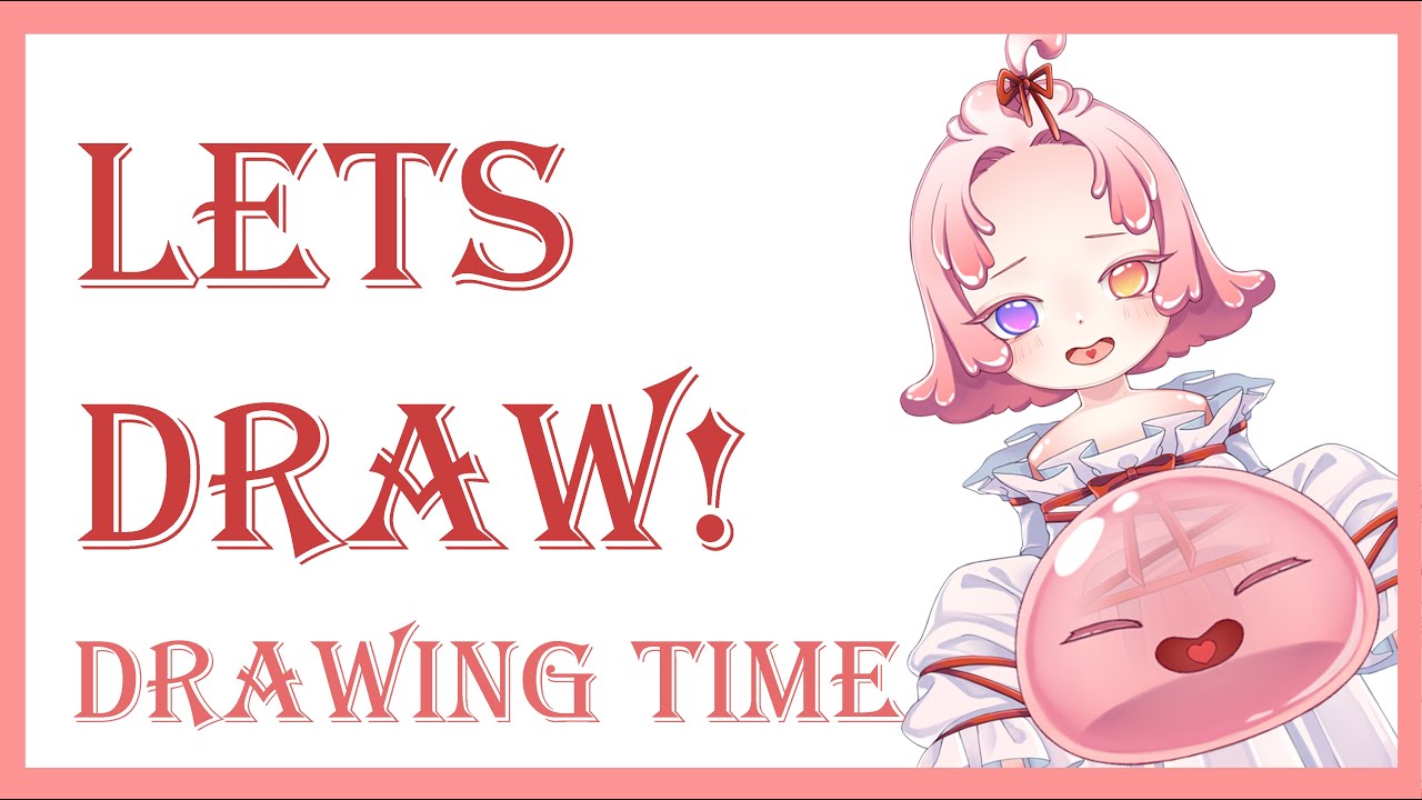 [Drawing] Draw Slime Bunny with Slime! #Vtuber #EnVtuber - YouTube