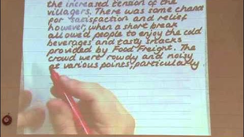 GCSE English CIE Extended Walking Talking Mock Part 2