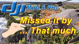 картинка: DJI Mini 5 Pro — Фантастическая осенняя листва — RTH не совсем точен... 😱🥳🙂👍