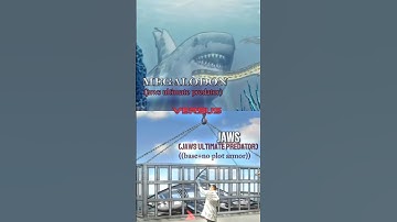 jaws vs megalodon #jaws #edit #vs #versusbattle #megalodon #debate #shark #vsbattle #shorts #games