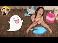 【寸劇】おばけがこわくてベッドでおねしょ!?寝る前にジュース飲みすぎたらだめだよ〜! 教育 しつけ 寸劇 3歳