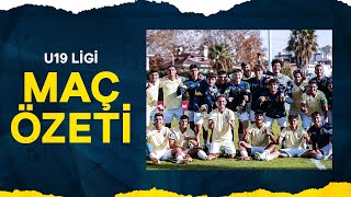 MAÇ ÖZETİ: Fenerbahçe 3-1 Göztepe (U19 Elit A Ligi 1. Grup)