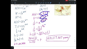 Calculus AB - Expomential Models with Differential Equations