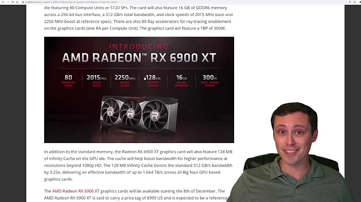 AMD Radeon 6900 XT震撼登場！3 GHz超頻潛力揭密