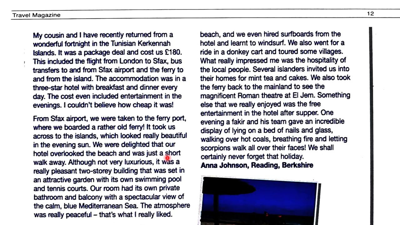 صفحة 49 انكليزي سادس اعدادي