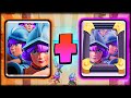 EL NUEVO MAZO DE TRIPLE MOSQUETERA CON ESPEJO en Clash Royale - WithZack