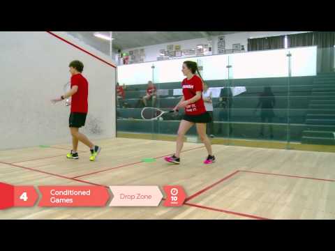 SquashStart Lesson 4 - Conditioned Games: Drop Zone