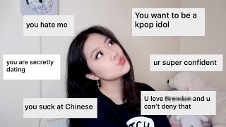 Reading Your Umptions About Me...