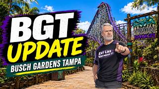 Busch Gardens Tampa Walkaround Update | What’s New Around the Park