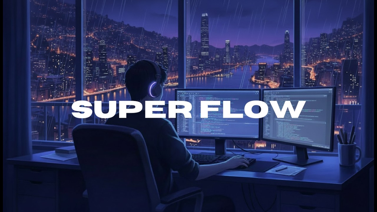 Super Flow — Synthwave Mix for Midnight Work