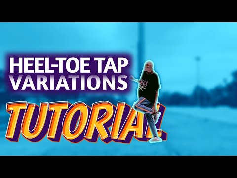 🔰HOUSE DANCE • HEEL-TOE TAP • VARIATIONS  #heeltoe #housedance #housemusic #dancetutorial