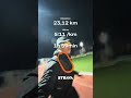 Sortie du soir «#running
