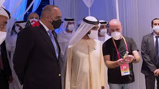 UAE - UAE Vice President Visits Jordanian Pavilion at Expo 2020 Dubai