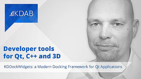 Developer Tools for Qt -  KDDockWidgets: a Modern Docking Framework for Qt Applications