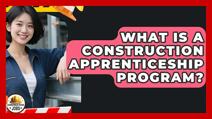 What Is A Construction Apprenticeship Program? - Construction Jobs