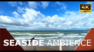 Calming Sea Ambience – Soft Sounds of the Ocean and Waves for sleeping and working on YouTube | 4K screenshot 3