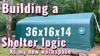 ShelterLogic *NEW Workshop* by Hold Fast Marine -DIY tips and tricks- 10,494 views 1 year ago 18 minutes