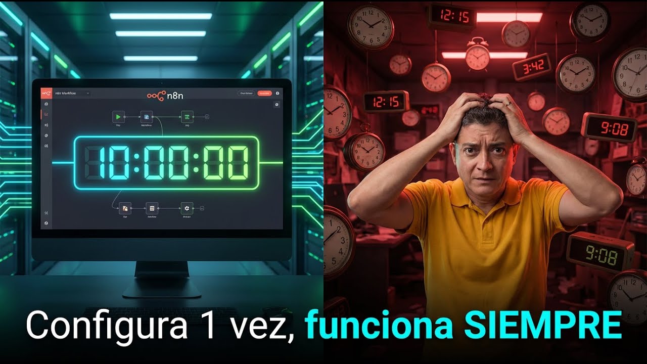 Evita fallos en n8n | Problema de timezone