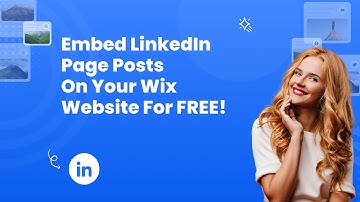 How to embed LinkedIn page posts on Wix?