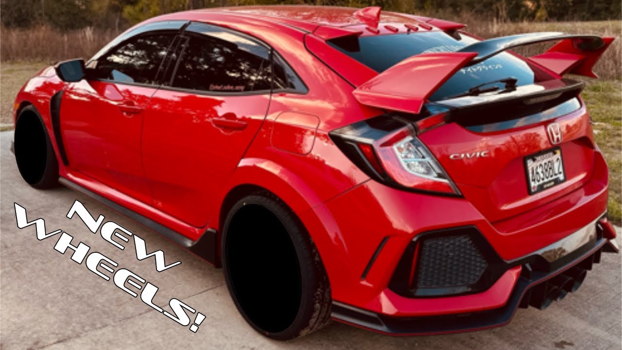 The Type R finally got NEW WHEELS (ESR CS12) - YouTube