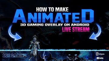 How To Make 3D Animated Overlay On Android ||| Make 3D Animated Overlay in kinemaster and pixallab..