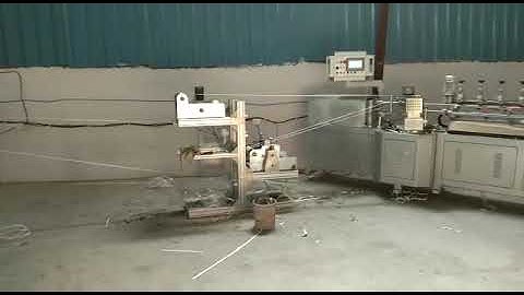Fully Automatic paper straw making machine