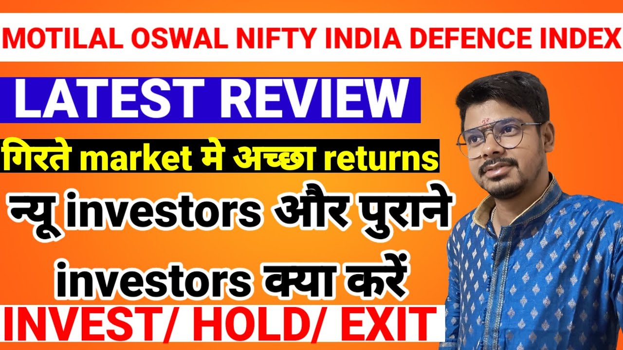 Motilal oswal nifty india defence index fund direct growth review - YouTube