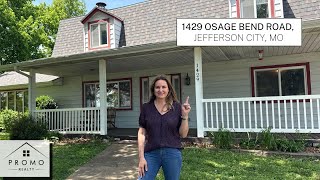 1429 Osage Bend Road | Jefferson City Home Tour | 3  Acres, Detached 3-Car Garage & Country Privacy!