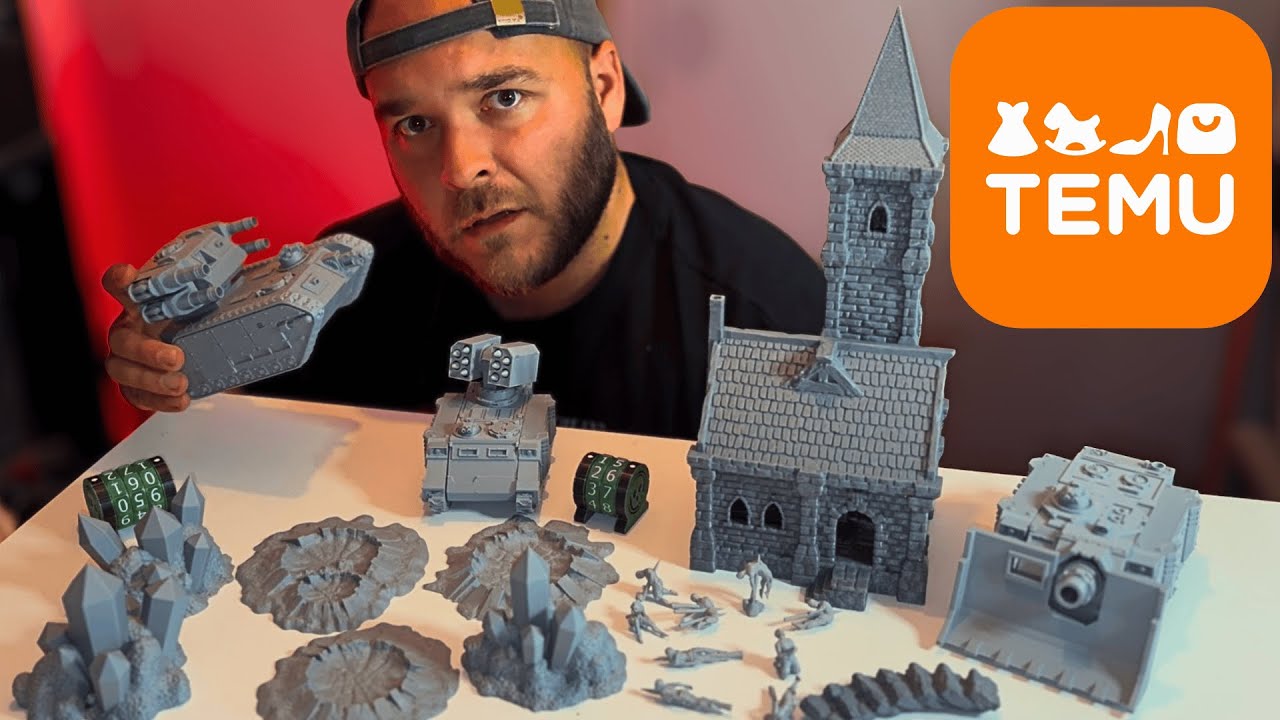 Is TEMU a SCAM When Buying 3D Printed Warhammer Models? - YouTube