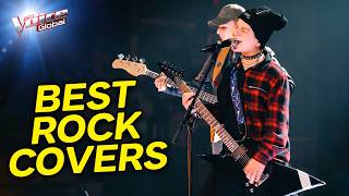 12 Rock & Metal Covers That Shook The Entire Studio | The Voice