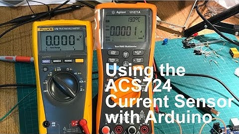 ACS724 Current Sensor Measurements with Arduino