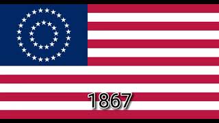 История Флага Сша 1775-2022.