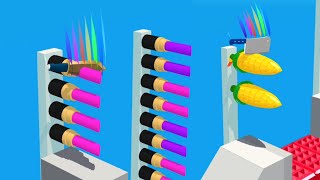 Satisfying Lipstick & Corn Slicing Gameplay! 🔪💄 Slice it All Game ASMR Cutting Video #asmr #slicing  screenshot 3