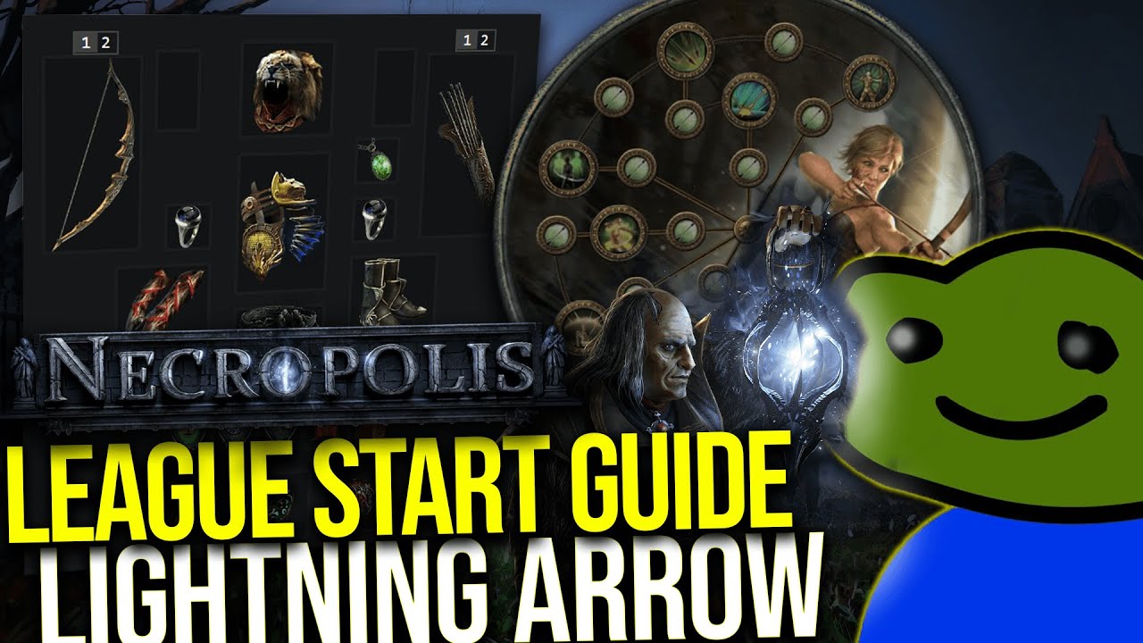 Ready go to ... https://www.youtube.com/watch?v=Zts3up1Kl6U [ PoE 3.24 - Lightning Arrow League Start Guide]