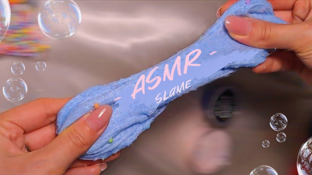 asmr | 🫧большой набор слаймов🫧 | обзор | шёпот  | очень много триггеров