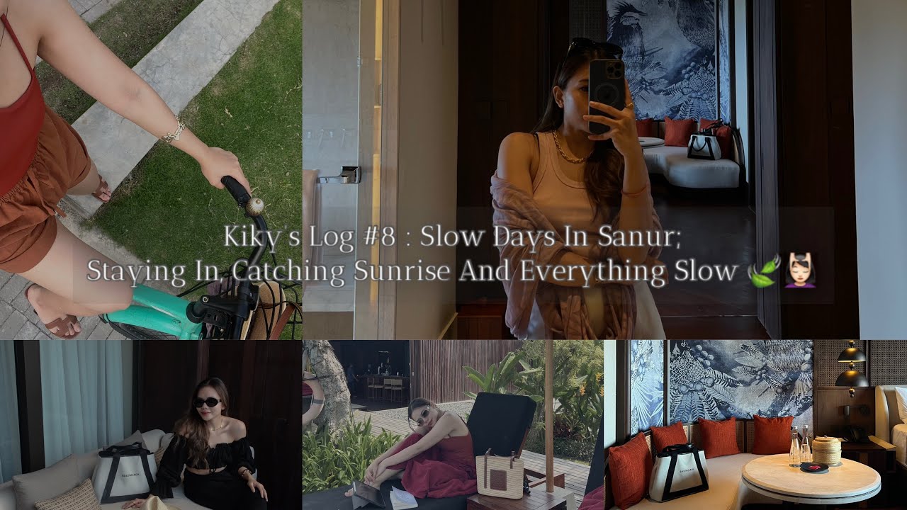 Kiky’s Log #8 : Bali part 1. Three slow days at The Meru Hotel and exploring Sanur 🏖️🌅