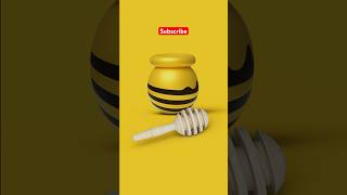 Honey Jar in illustrator #design #shorts #shortstrending #reels #illustrator #graphicdesign